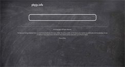 Desktop Screenshot of phpjp.info